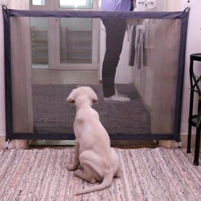 China Durable Magic Folding Dog Mesh Gates Visible Safety Convenient Durable Dog Door for sale