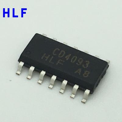 China New original high quality CD4093 SOP14 HLF IC (electronic components) CD4093 for sale