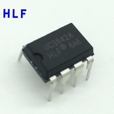 China New original high quality UC3842 DIP8 HLF IC (electronic components) UC3842 for sale