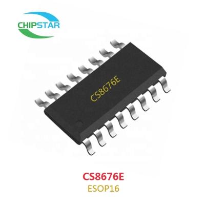 China New original high quality CHIPSTAR IC (Electronic Components) CS8676E CS8676 8676 CS8676E CS8676 8676 Class D ESOP16 D audio amplifier for sale