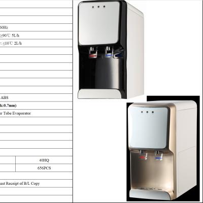 China Outdoor hot and cold sale table top hot and cold water dispenser bus water dispenser for sale