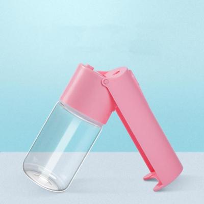 China Wholesale Automatic Self Walking Portable Plastic Travel Recycling Dispenser 300ml Dog Water Bottle for sale