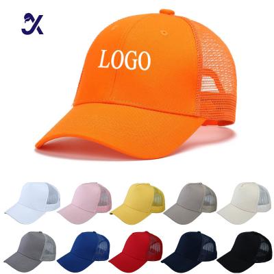 China COMMON JX Guaranteed Quality Unique 6 Panel Distressed 3D Embroidery Custom Foam Vintage Trucker Mesh Cap for sale