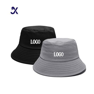 China Bucket Cap JX High Quality 100% Cotton Custom Your Own Logo Embroidery Cheap Kids Bucket Hats Bulk Wholesale for sale