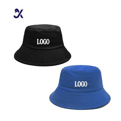 China Bucket Cap JX Wholesale Fashion Cheap Baseball Cap Embroidery Fisherman Hat Men Women Custom Logo Cotton Bucket Hat for sale