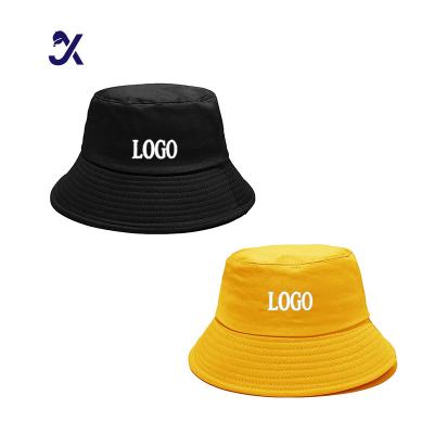 China Bucket Cap JX Custom Embroidery Logo Mens Water Proof Resistant Protection Outdoor Nylon Fisherman Bucket Hat for sale