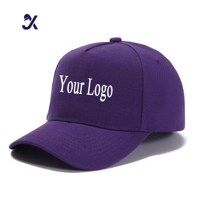 China COMMON JX Wholesale Custom Embroidered Logo Wash 6 Panel Cap Dad Caps Sports Hats Men Baseball Cap for sale