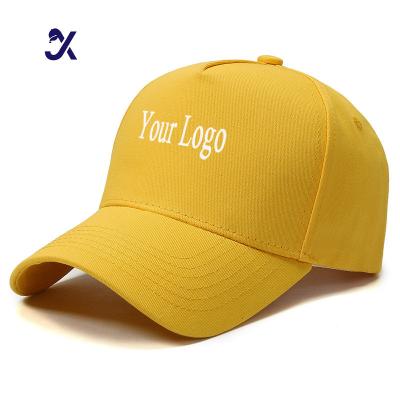 China COMMON JX Flash Sale Oem Custom High Quality 5 Panel 3D Puff Embroidery Logo Cotton Gorras Trucker Hat Cap for sale