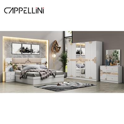 China Wholesale Cheap Price Classic Queen Leather Bed Luxury Other Home Full Size King Wooden Bedroom Furniture Set for sale