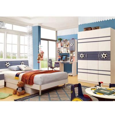 China MDF Solid Wood Villa Bedroom Set for sale