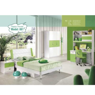 China E1 MDF Cabrini Green Children Bedroom Sets Furniture Rounded Corners for sale