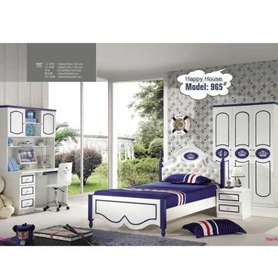 China Cappellini Scratch Proof Eco Friendly Children Bedroom Sets Furniture White for sale