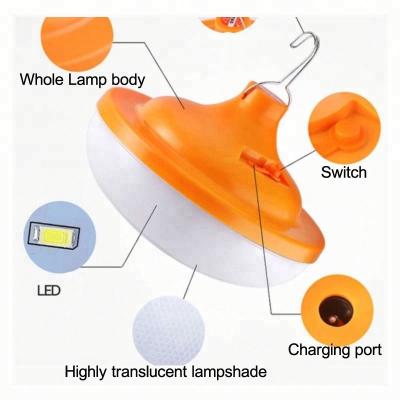 China Lighting Works OEM High Power LED Rechargeable Emergency Bulb for sale