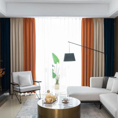 China Factory Cheap Ready Made Curtain Blackout Blackout Living Room Luxury Window Curtains for sale