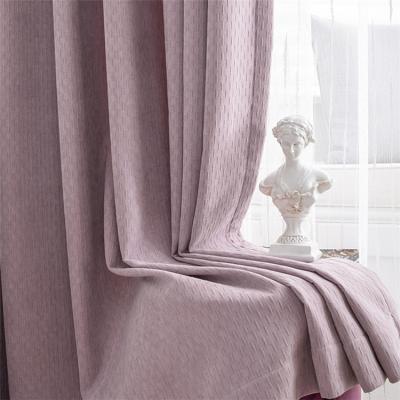 China Good Quality Blackout ZhongHua Velvet Fabric Ready Made For Window Curtain for sale