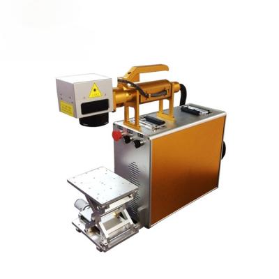 China Latest Programmable Handheld Type CNC Fiber Laser Marking Technology Portable Welding Machine for sale