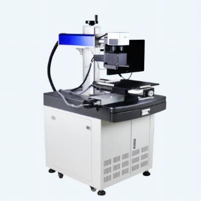 China 3D Finely Processed Vision 30W 50W Fiber Machine CCD Video Detection Laser Marking for sale