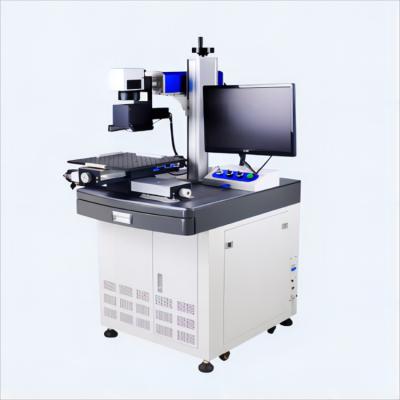 China Latest Design 3D Desktable Fiber Mark Machine Ccd Visual Detection Laser Marking for sale