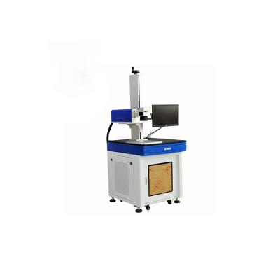 China 3D China Supplier Wholesale Small Flight UV Fiber Laser Marking Machine For Metal for sale