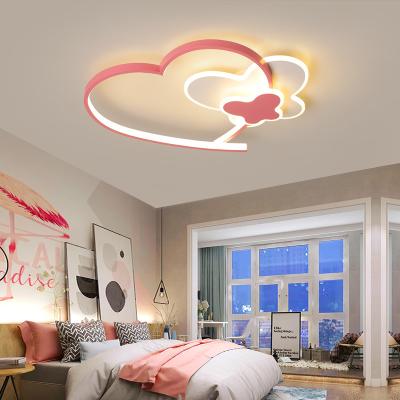 China Surface Mounted Modern 2022 Child Love Eye Lamp Fixture Led Ceiling Light Fixtures For Bedroom for sale