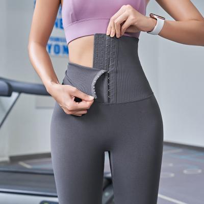 China Breathable Plus Size Women Corset Shaper Cincher Tights Waist Trainer Pants Leggings for sale