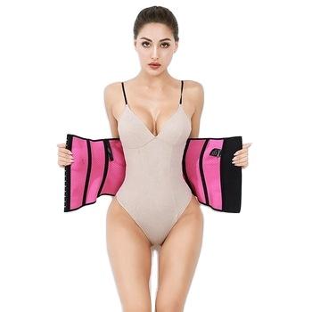 China Private Label Latex Trainer Plus Size Corset Workout 25 Steel Bones Latex Waist Trainer for sale