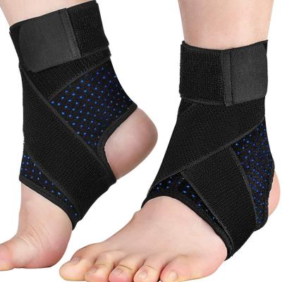 China Running Basketball Adjustable Breathable Elastic Sports Adjustable Ankle Strap Foot Drop Ankle Brace Support for sale