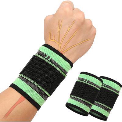 China Adjustable Elasticity Fitness Calisthenics Sublimation Weightlifting Weightlifting Wrist Support Band Breathable Strap Wraps Brace Belt For Gym for sale