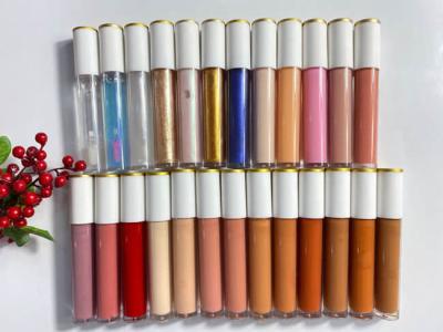 China 25 Colors Matte Lip Gloss , Safe Natural Organic Lip Gloss for sale