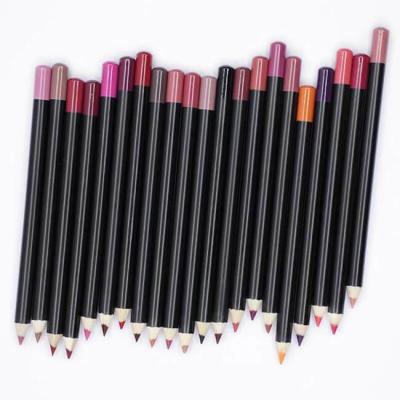 China 20 Colors Long Lasting Brown Eye And Lip Liner Pencil for sale