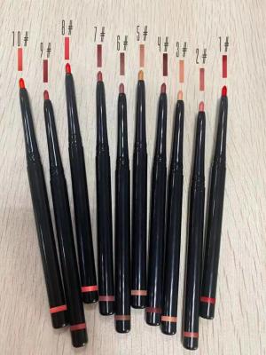 China 10 Colors OEM 10g Waterproof Lip Liner Pencil for sale