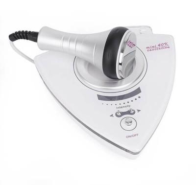 China 40KHZ Mini RF Skin Beauty Device , Handheld Cavitation Ultrasound And Radiofrequency Machine for sale