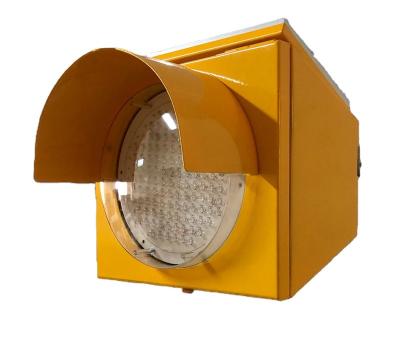 China Pedestrian Crossings Customized D200 LED Single-flash Solar Warning Light For Israel for sale