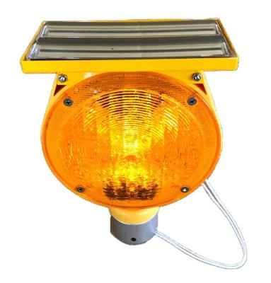 China On Midway Islands Solar LED Barricade Warning Light Wireless Timing for sale