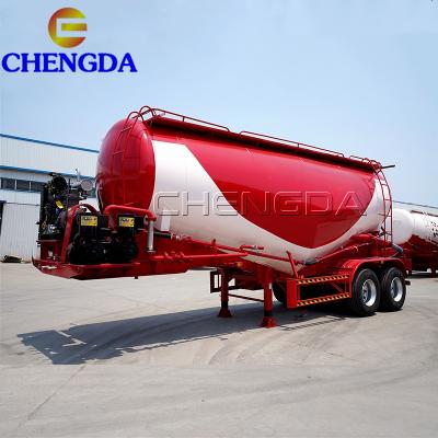 China Truck Trailer Low Price 3 Axle 45CBM Bulk Cement Tanker For Sale for sale