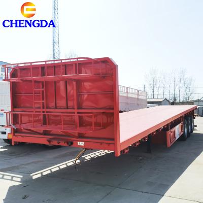 China Flatbed Truck Trailer Chengda Buffet Airport Cargo Container Trailer New for sale