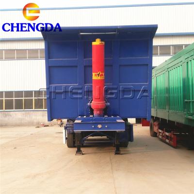 China Truck New 30CBM Tipper Trailer And Used Dump Trailer Hinge Trailer For Sale for sale