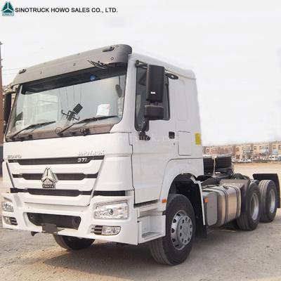 China Sino Truck Used Tractor Head 6x4 Howo Tractor Truck 6x4 371 Sale 6800*2496*2958 for sale