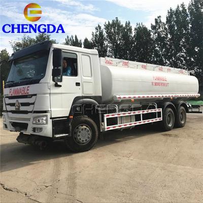 China Carbon steel/stainless steel second hand 20000 liters fuel oil tank tanker truck for sale for sale