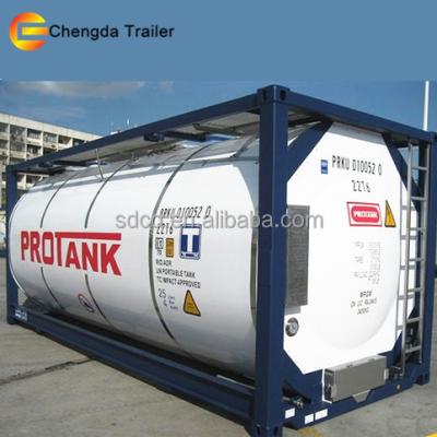 China Truck trailer new design flexi tank for 20ft container with big chemical transportation price for sale