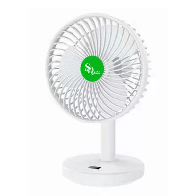 China With Display Screen USB Rechargeable Stand Portable High Quality Fan With Display Screen For Office And Home for sale