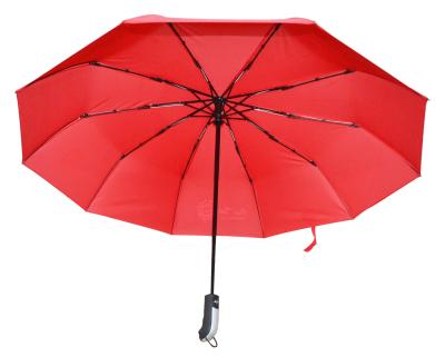 China Outdoor 105cm Custom Made Strong Foldable Umbrella 10 Ribs Promotional for sale