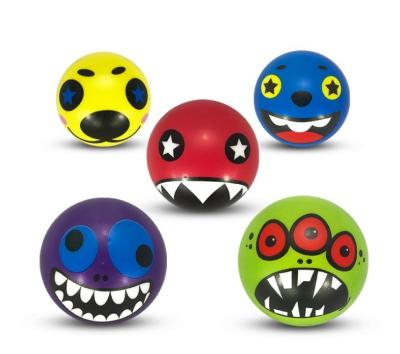 China Op maat gemaakte PU Foam Emoji Stress Squeeze Balls voor cadeautjes Te koop