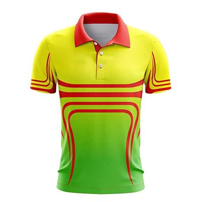 China Custom Made Quick Dry Polyester Polo Shirt Personalized Design Regular Sizes for sale