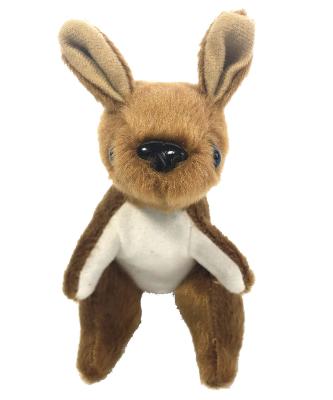 China Give Away Custom Short Cute Plush Kangaroo Toy For Promotions for sale