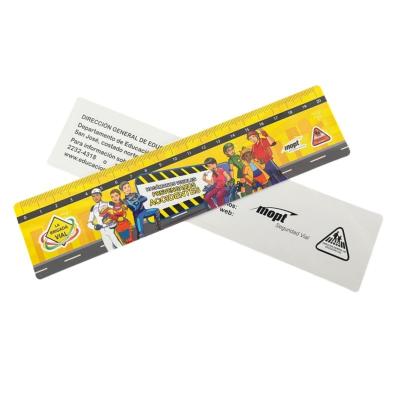 China Flexible Full Colour Printed PVC Ruler For Promotions Custom Size And Shape for sale