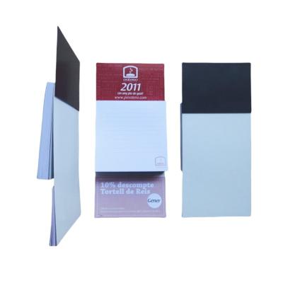 China Custom Shape Paper Magnet Memo Pad On White Board For Office for sale