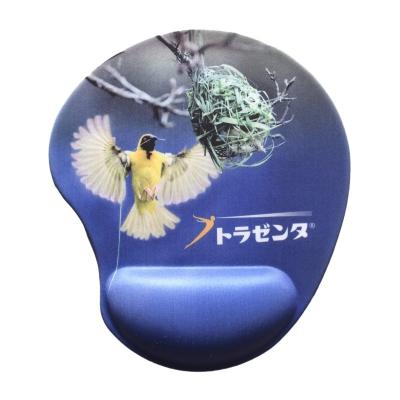 China Custom Made Silicone Gel Mouse Pad With Full Color Printed for sale