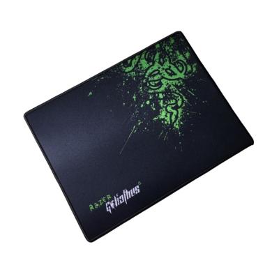 China Promotional Computer Rubber Mouse Mat With Overlock For Office Or School for sale