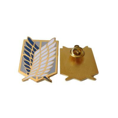 China Promotional Hard Enamel Metal Pin Badges With Custom Shape for sale